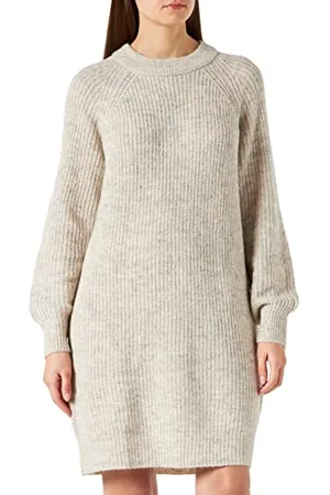 ONLY Damen Onlvannes L/S Dress KNT Kleid, , L EU