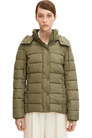TOM TAILOR Damen Winterjacke mit Kapuze 1032480, , M