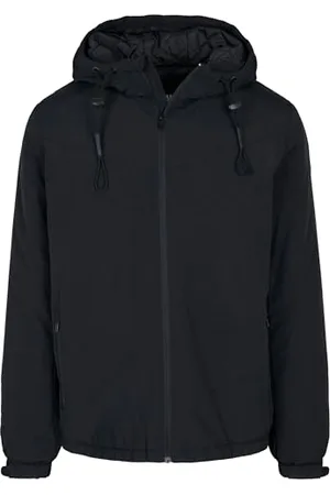 Urban classics Herren Hooded Easy Jacket Jacke, , X-Small (Herstellergröße: XS)