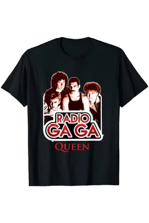Queen Offizielles Radio Gaga T-Shirt, , S, Unisex, Kurzarm, Klassisch, Einfarbig, 100% Polyester, Imported, Offiziell Lizenziert, Fans, Young Adults