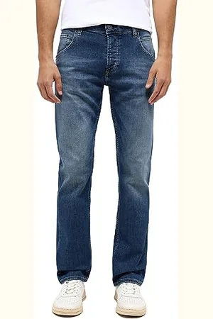 Mustang Herren Michigan Straight Jeanshose, Blau, 30W 30L EU