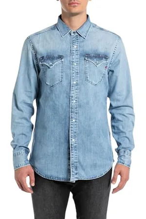 Replay Herren M4860b Hemd, , M EU