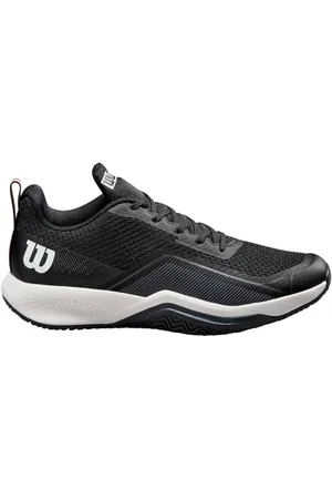 Wilson Herren Rush Pro Lite Tennis Shoe, Black/Ebony/White, 42 EU