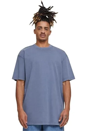 Build Your Brand Herren BY189-Acid Washed Heavy Oversize Tee T-Shirt, , XL