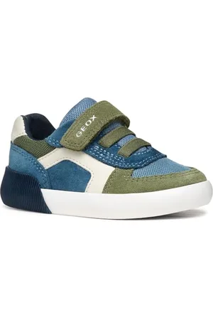 Geox Baby-Jungen B GISLI Boy B Sneaker, Sage/Avio, 20 EU