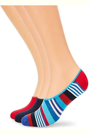 Happy Socks Herren 3-Pack Multi Stripe Liner Socken, , 7/10/2018 (Herstellergröße: 41-46) (3er Pack)