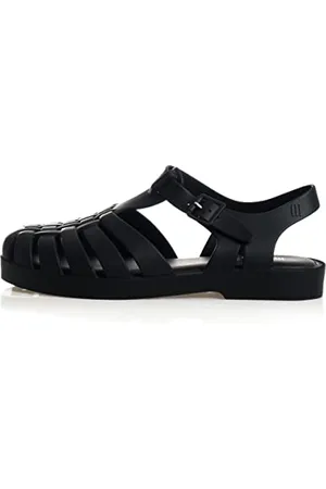 Melissa Damen Possession AD Flache Sandale, Schwarz, 35.5 EU