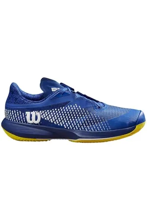 Wilson Herren KAOS Swift 1.5 Clay Tennis Shoe, Bluing/Sulphur Spring/Blue Print, 41 1/3 EU