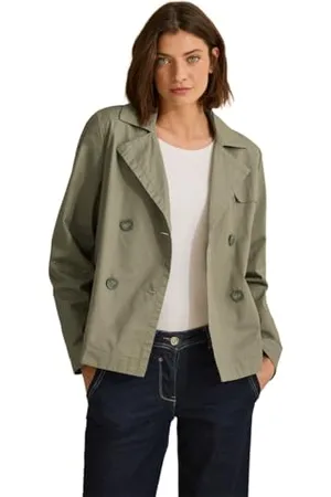CECIL Damen B202024 Kurze Trench Jacke, , XL
