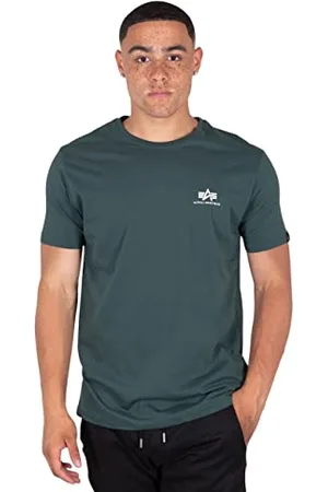 Alpha Industries Herren Basic T Small Logo T-Shirt, , XL