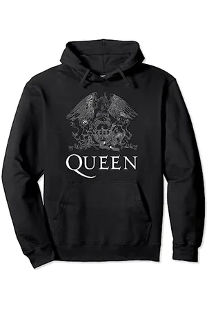Queen Offizielles -Wappen-Logo, Weiß Pullover Hoodie