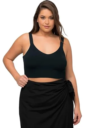 Ulla Popken Damen, große Größen, Strickbustier