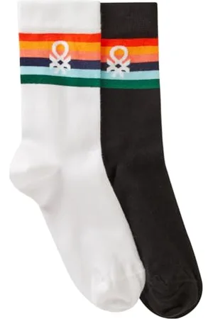 Benetton Unisex 2 Paar 6ao32702e Socken, , L