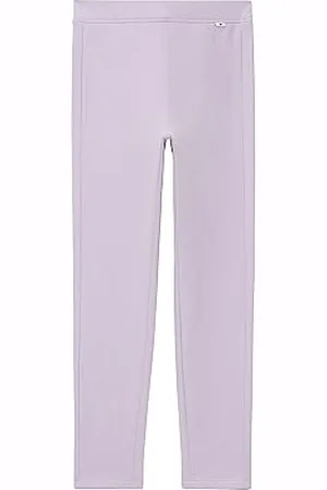 TOM TAILOR Mädchen 1037968 Basic Leggings Inside Brushed, 29349-lilac Sky, 104/110