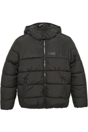 QS by s.Oliver Junior Jungen 2154399 Steppjacke Mit Kapuze, , 140 EU