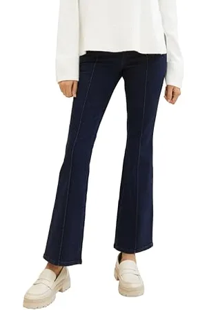 TOM TAILOR Damen Kate Narrow Bootcut Jeans, , 36/30