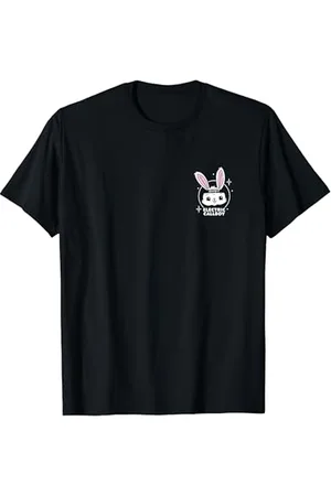 Electric Callboy Pump It Bunny Cartoon Short Sleeve T-Shirt S Unisex Erwachsene, Teenager, Cartoon-Fans, kleine Größen