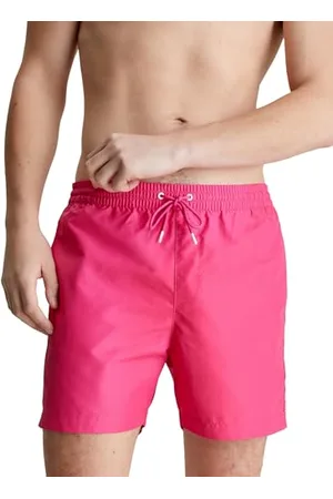 Calvin Klein Herren Badehose Medium Drawstring Mittellang