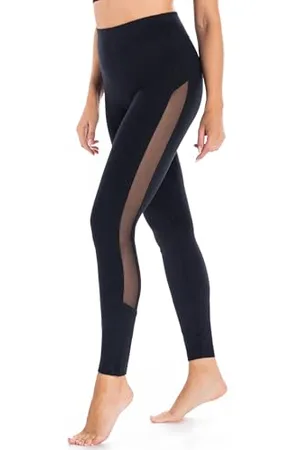 Teyli Leggings Damen Baumwolle - Leggings für Damen Leggings Push Up - Leggings Baumwolle Damen Fitness Leggins Damen - Sport Leggings Damen Mappy XL
