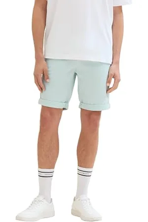TOM TAILOR Herren Slim Chino Bermuda Shorts mit Stretch, , XS