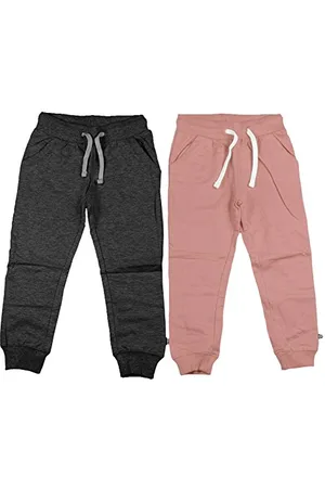 Minymo Mädchen 2er Pack Sweat Pants/Freizeithose Für Hose, Mehrfarbig (Blusher/ /Grau 568), 116 EU