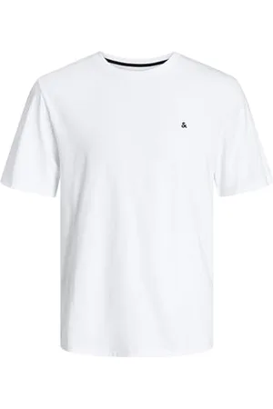 JACK & JONES Male Plus Size T-Shirt Einfarbig