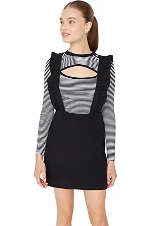 Trendyol Damen Midi Bodycon Slim Dress Kleid, , 40 EU