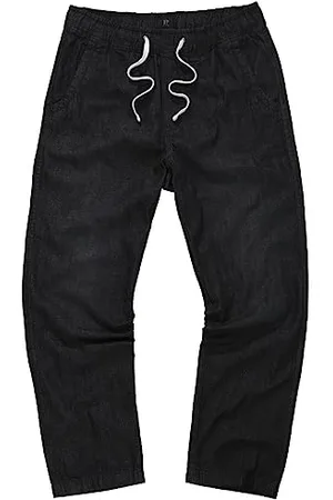 JP 1880 Herren große Größen Übergrößen Menswear L-8XL Hose, Jeanslook, 4-Pocket, Relaxed Fit Black 5XL 726843100-5XL