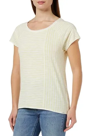 Timezone Damen Striped Raglan T-Shirt, , XS