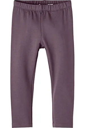 NAME IT Mädchen NKFDAVINA SOLID SWE BRU N NOOS Leggings, , 146