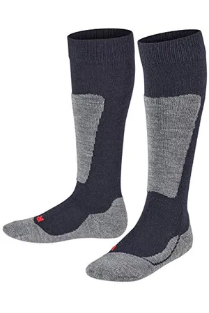 Falke Unisex Kinder Skisocken Active Ski K Kh Wolle Funktionsmaterial warm dick 1 Paar, , 27-30