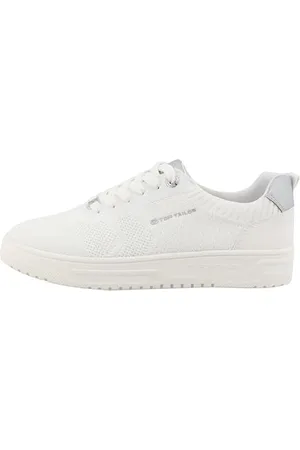 TOM TAILOR Damen 7490010020 Sneaker, White, 37 EU