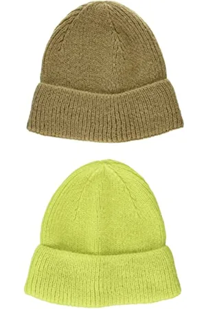 Amazon Herren Beanie-Mütze, Strick, 2er-Pack, , Einheitsgröße