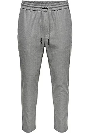 Only & Sons Herren ONSLINUS Pant Herringbone GW 7958 NOOS Chino, , XS
