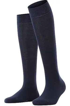 ESPRIT Damen Kniestrümpfe Basic Pure W Kh Baumwolle mit Komfortbund 1 Paar, , 39-42