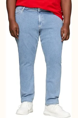 Tommy Hilfiger Herren Jeans Scanton Plus Straight Fit, Blau ( Medium), 46W/32L