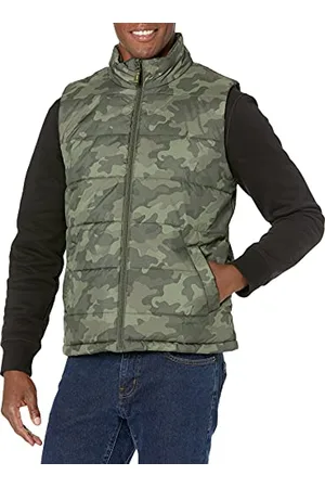 Amazon Herren Mittelschwere Pufferweste, , S