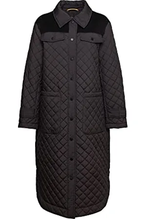ESPRIT Collection Damen 082eo1g382 Jacke, Schwarz, S EU