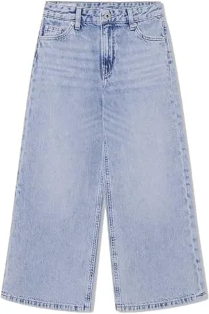 Pepe Jeans Mädchen Wide Leg Hw Jr Pg201691 Jeans, , 14 Jahre