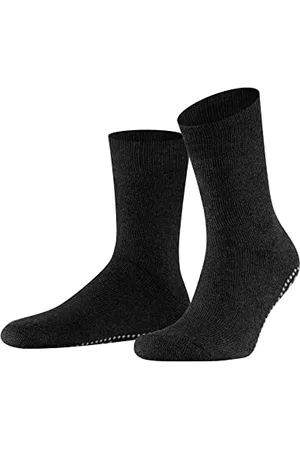 Falke Herren Stoppersocken Homepads M Hp Wolle Baumwolle rutschhemmende Noppen 1 Paar, , 35/38 EU