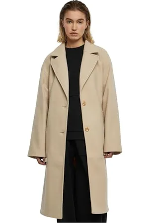 Urban classics Damen TB6073-Ladies Oversized Long Coat Jacke, , S