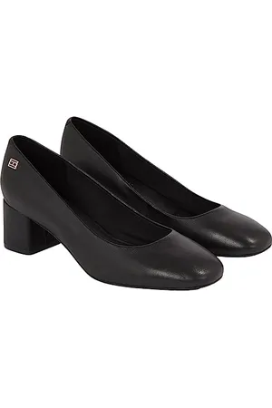 Tommy Hilfiger Damen Pumps Essential Midheel Blocky Schuhe, (Black), 38