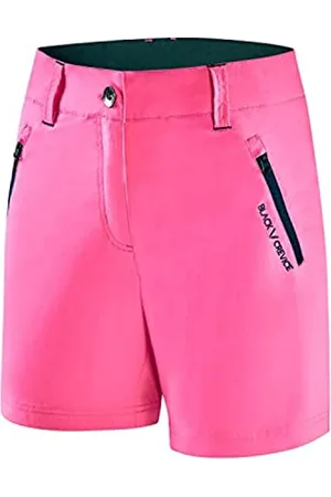 Black Crevice Damen Kurze Shorts, , 44