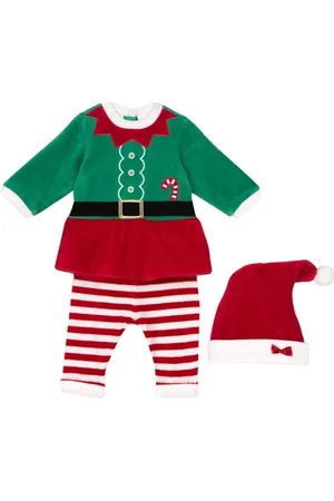chicco Chico Baby - Unisex Chenille-Weihnachtsoutfit Wintermütze, , 3M