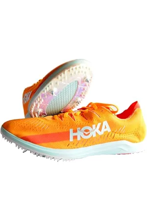 Hoka One One ONE ONE Cielo X LD, Unisex-Erwachsene Wanderschuhe, Radiant Yellow/Camellia, 43 1/3 EU
