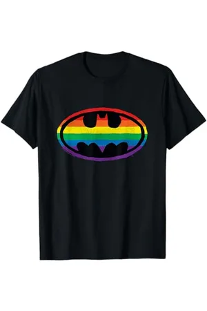 Batman Pride Rainbow Logo T-Shirt