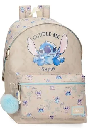 Disney Joumma Stitch Cuddle Me Happy Schulrucksack, , 31 x 44 x 15 cm, Polyester, , Talla única, Schulrucksack