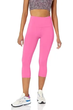 Amazon Damen Active Sculpt Workout Athleisure Capri-Leggings mit hohem Bund (in Übergröße erhältlich), , L