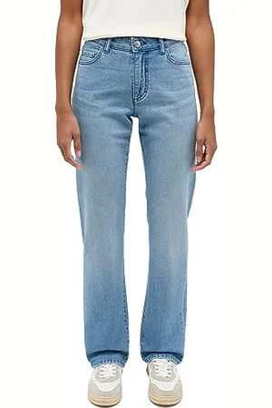 Mustang Damen Jeans Hose Style Crosby Relaxed Straight