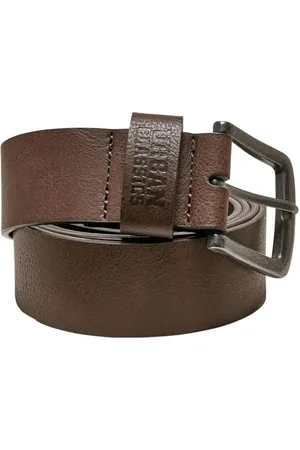 Urban classics Unisex Leather Imitation Belt Gürtel, , M EU